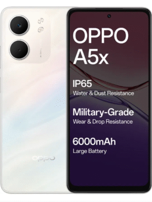 OPPO A5x 5G (Laser White, 128 GB)  (6 GB RAM)